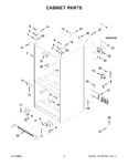 Diagram for 02 - Cabinet Parts