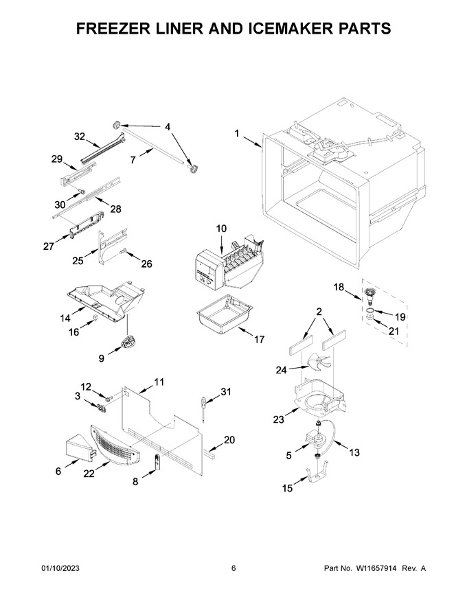 Diagram for MRFF5033PZ00