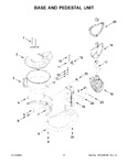 Diagram for 04 - Base And Pedestal Unit