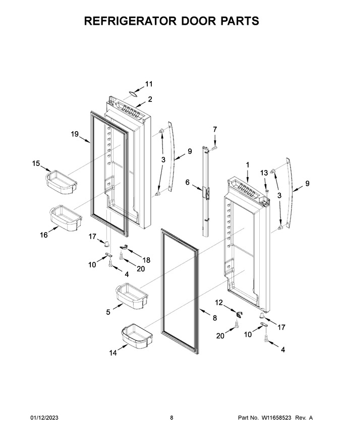 Diagram for WRFF5333PB00