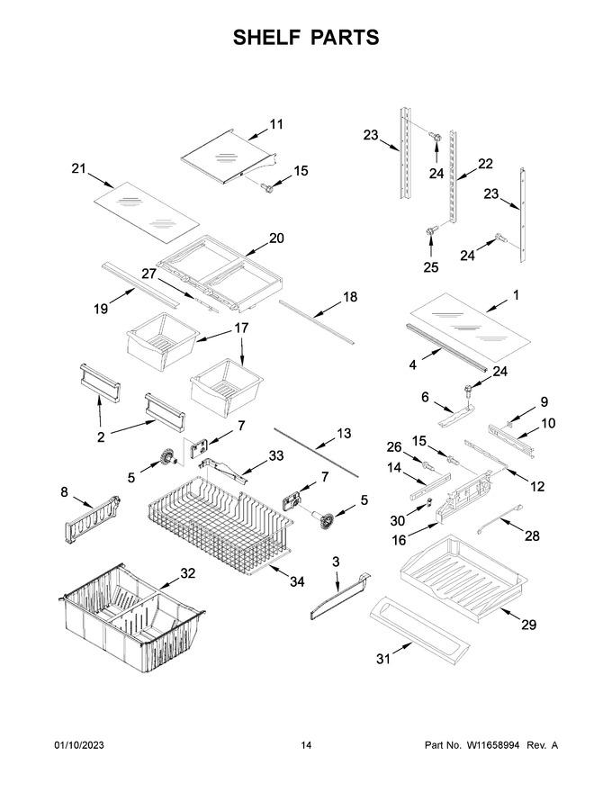 Diagram for WRF540CWHZ09