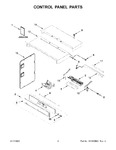 Diagram for 02 - Control Panel Parts