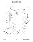 Diagram for 02 - Cabinet Parts