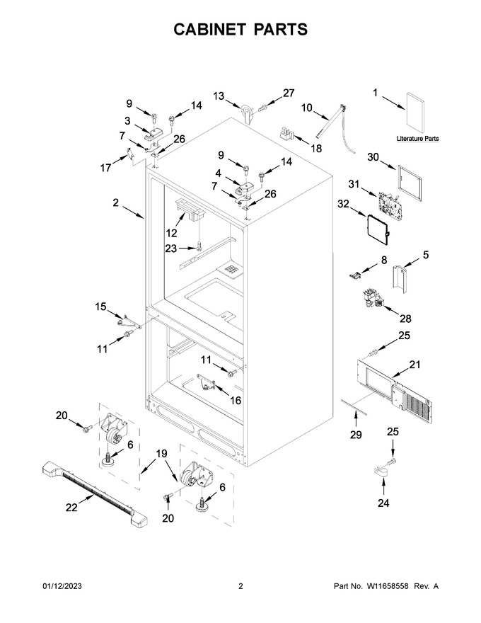 Diagram for WRF535SWHV08