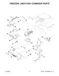 Diagram for 04 - Freezer Liner And Icemaker Parts