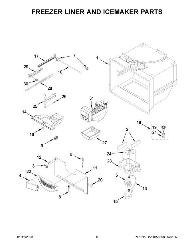 Diagram for WRF535SWHV08