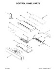 Diagram for 02 - Control Panel Parts