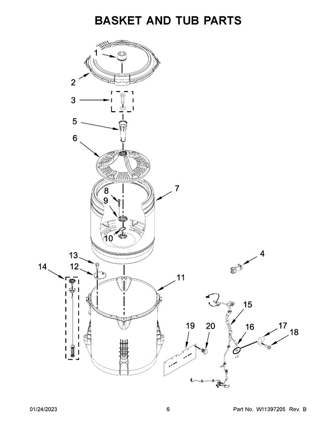 Diagram for 4KMVWC430JW0