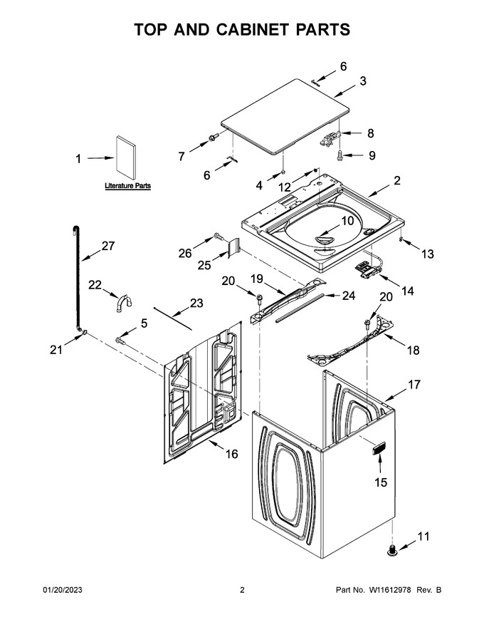 Diagram for 3LMVWC315FW1