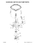 Diagram for 05 - Gearcase, Motor And Pump Parts