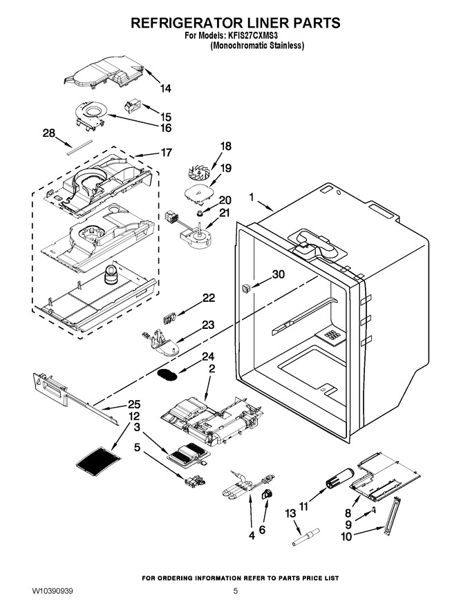 Diagram for KFIS27CXMS3