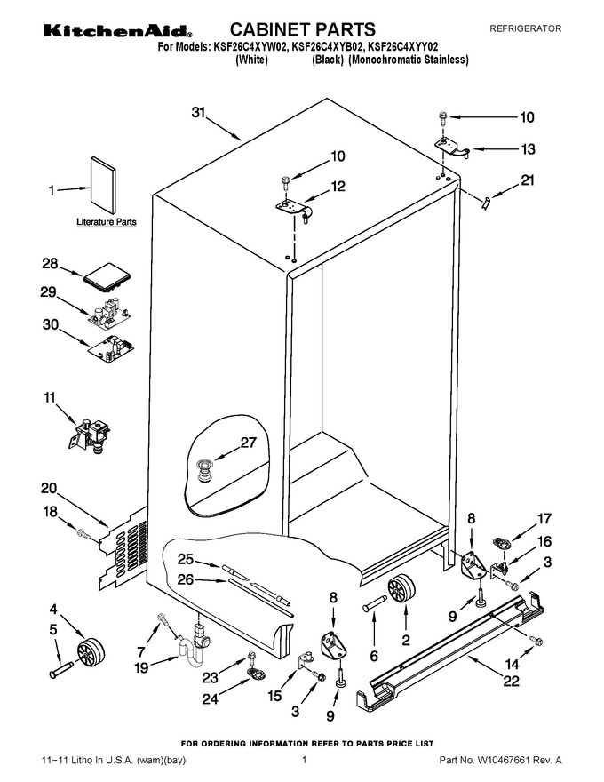 Diagram for KSF26C4XYW02