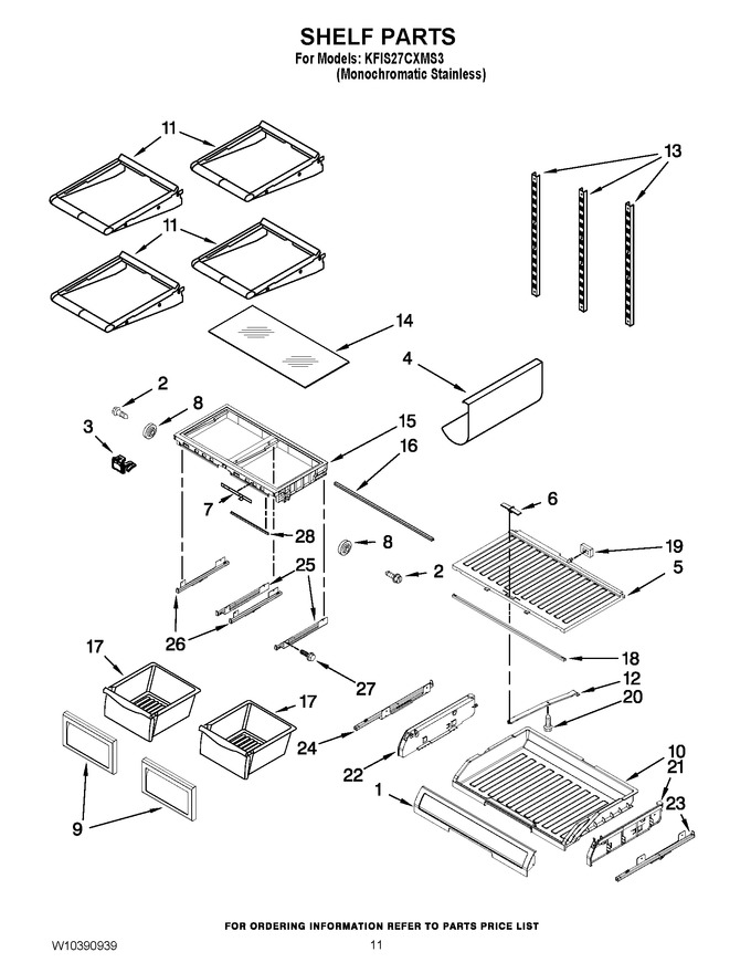 Diagram for KFIS27CXMS3