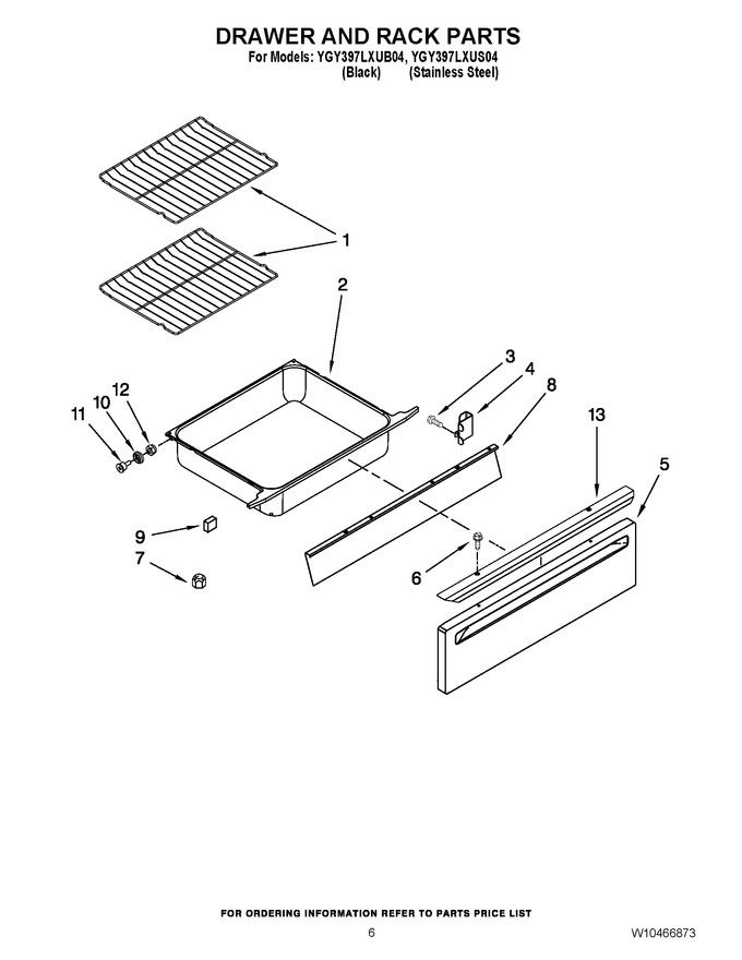 Diagram for YGY397LXUS04