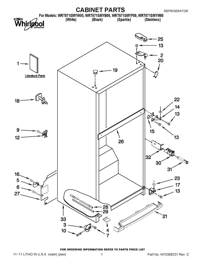 Diagram for WRT571SMYM00