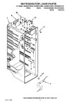 Diagram for 02 - Refrigerator Liner Parts