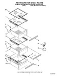 Diagram for 03 - Refrigerator Shelf Parts