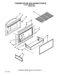 Diagram for 08 - Freezer Door And Basket Parts