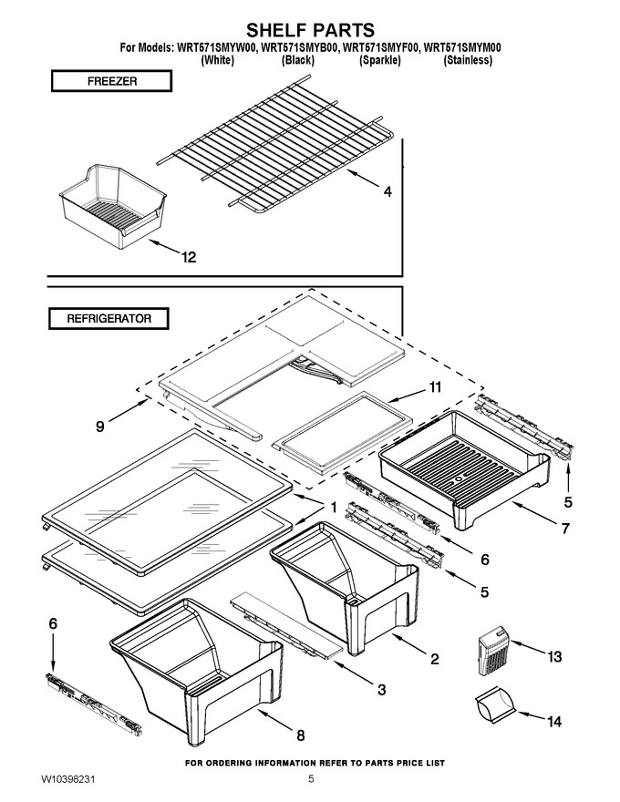 Diagram for WRT571SMYM00