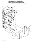 Diagram for 02 - Refrigerator Liner Parts