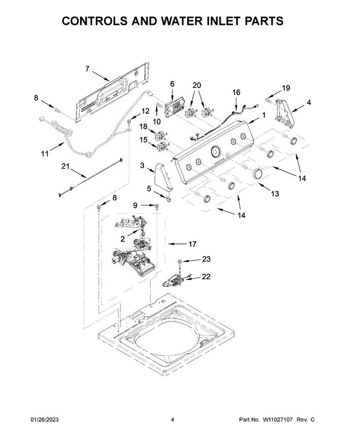 Diagram for 4KMVWC425FW0