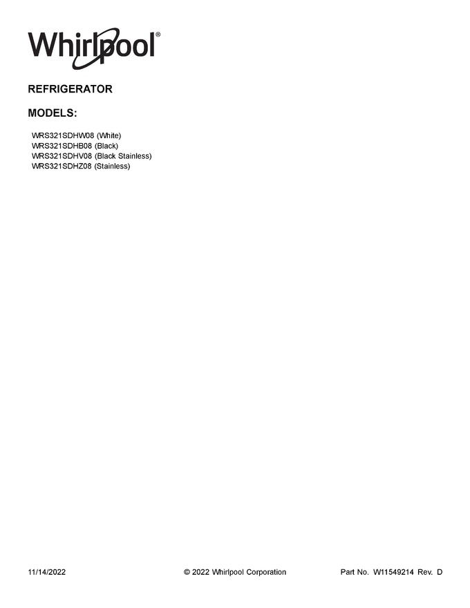 Diagram for WRS321SDHB08