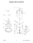 Diagram for 04 - Basket And Tub Parts