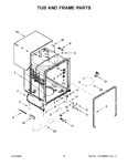 Diagram for 06 - Tub And Frame Parts