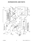 Diagram for 03 - Refrigerator Liner Parts