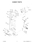 Diagram for 02 - Cabinet Parts