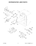 Diagram for 03 - Refrigerator Liner Parts