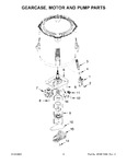 Diagram for 05 - Gearcase, Motor And Pump Parts