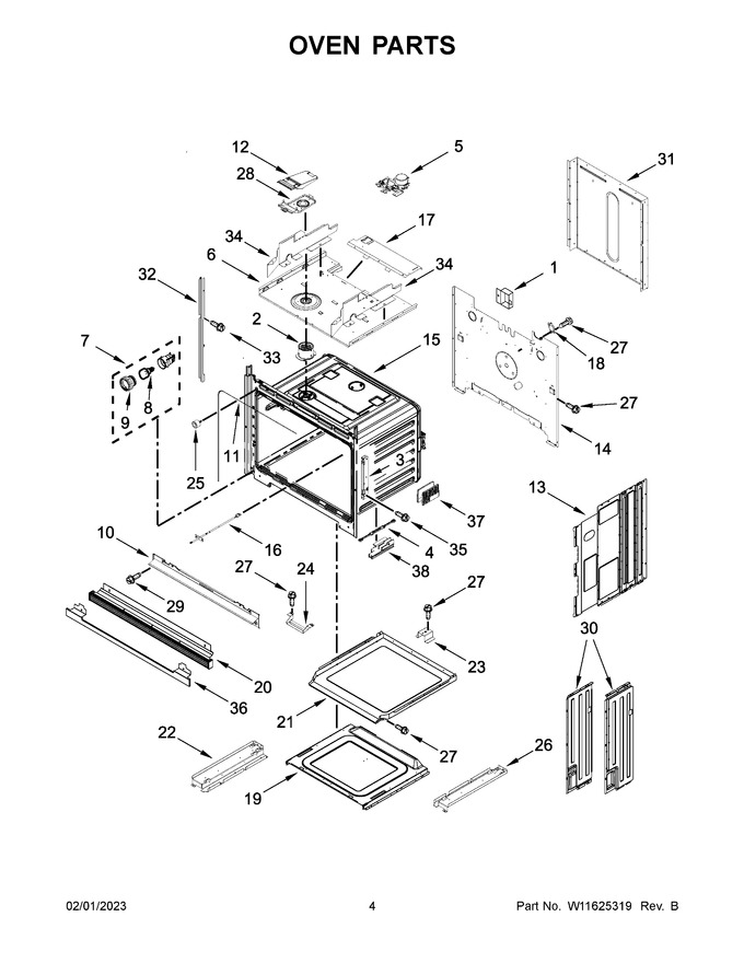 Diagram for WOC75EC7HS20