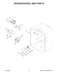 Diagram for 03 - Refrigerator Liner Parts