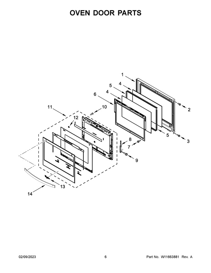 Diagram for WOC54EC7HS22