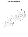 Diagram for 09 - Microwave Door Parts