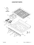 Diagram for 02 - Cooktop Parts