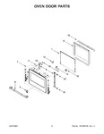 Diagram for 04 - Oven Door Parts