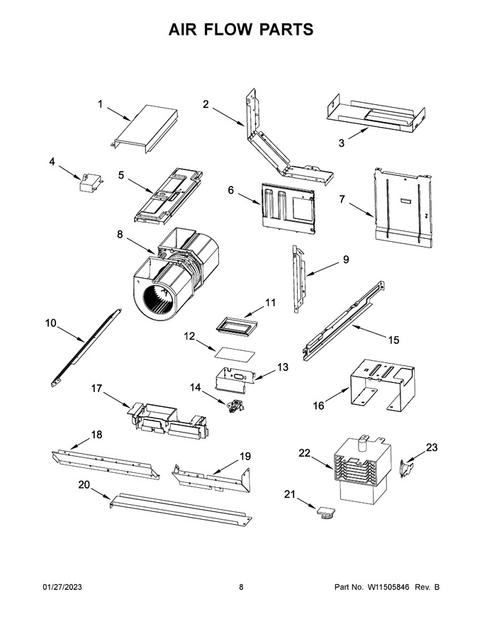 Diagram for YWML35011KW00