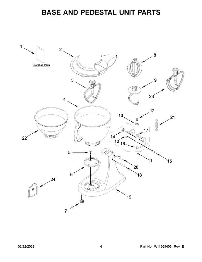 Diagram for 5KSM195PSAFT0