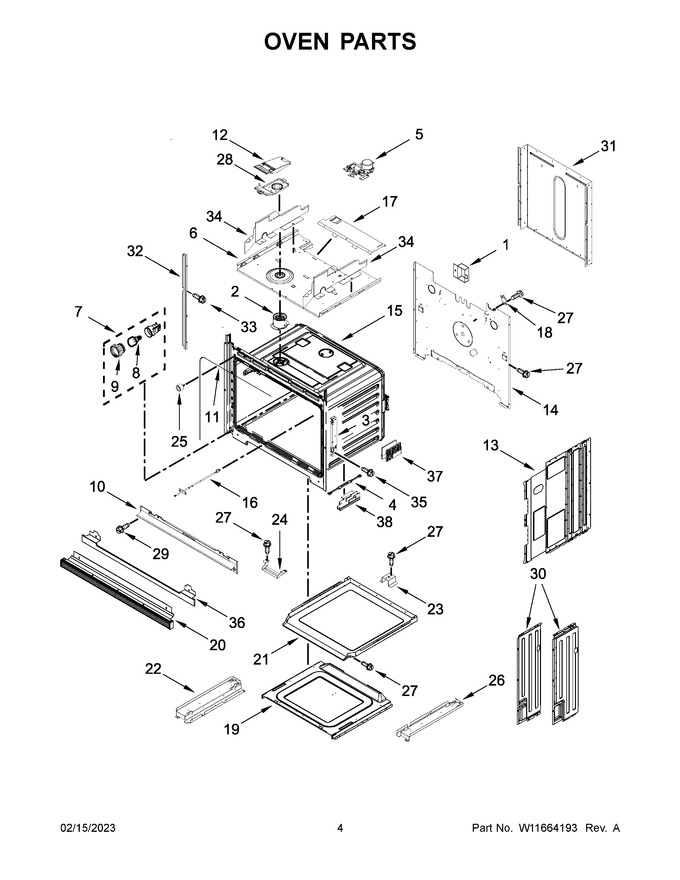 Diagram for WOC75EC7HS22