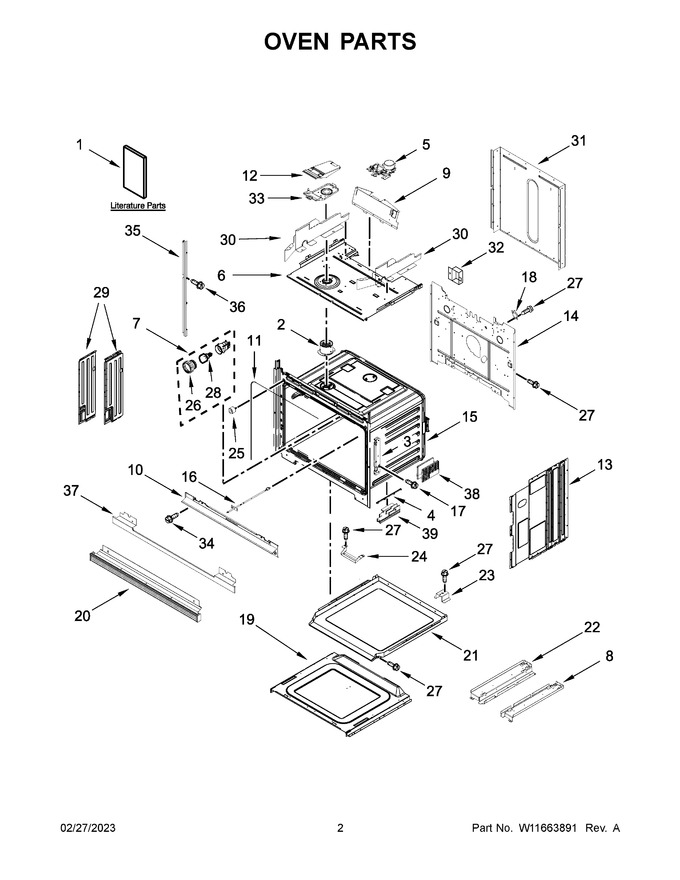 Diagram for MMW9730FZ22