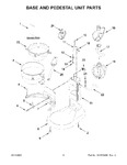 Diagram for 04 - Base And Pedestal Unit Parts