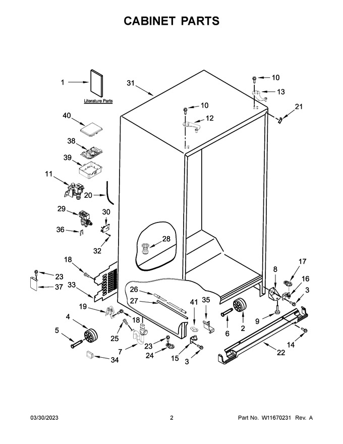 Diagram for KRSC703HBS05