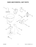 Diagram for 05 - Base And Pedestal Unit Parts