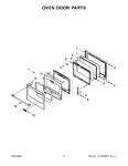 Diagram for 04 - Oven Door Parts