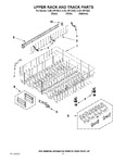 Diagram for 09 - Upper Rack And Track Parts