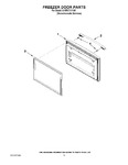 Diagram for 03 - Freezer Door Parts