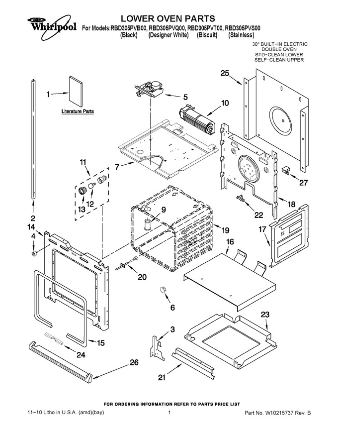 Diagram for RBD305PVS00