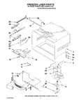 Diagram for 02 - Freezer Liner Parts